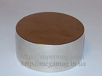 Магнит неодимовый 55*25 силой 100 кг.